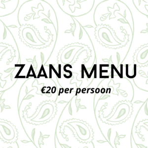logo Zaans menu